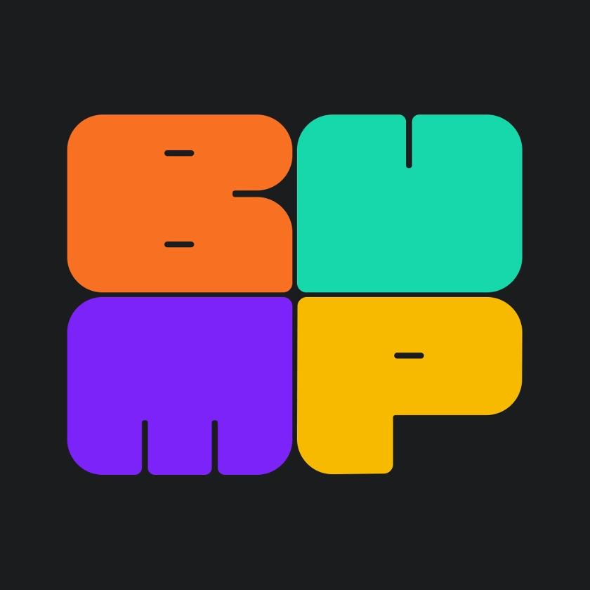 WeBump 🟧🟩🟪🟨 logo